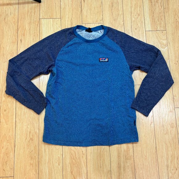 Patagonia Board Short Label Lightweight Crew Sweatshirt Organic Cotton Men's M - Picture 1 of 6